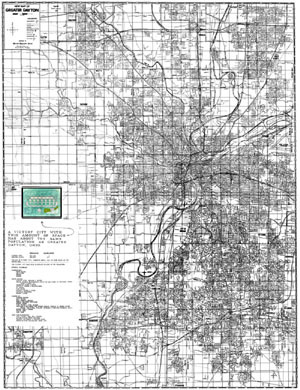 Map of Greater Dayton