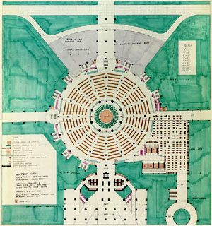 Floor Plan of Dining Hall